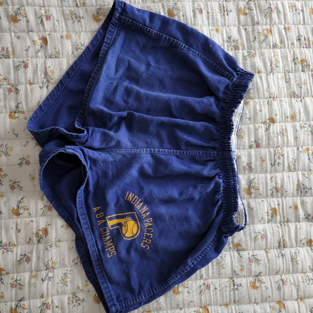 Vintage Champion 'Indiana Pacers' Gym Shorts